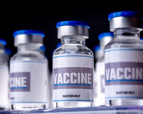Image of unbranded vaccine vials
